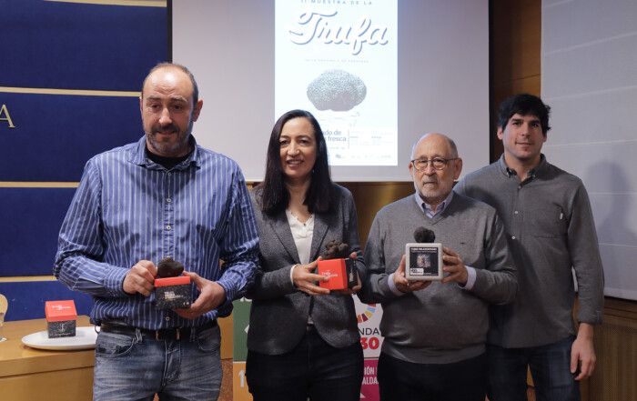 Presentación de la II Muestra de la trufa negra de la provincia de Zaragoza